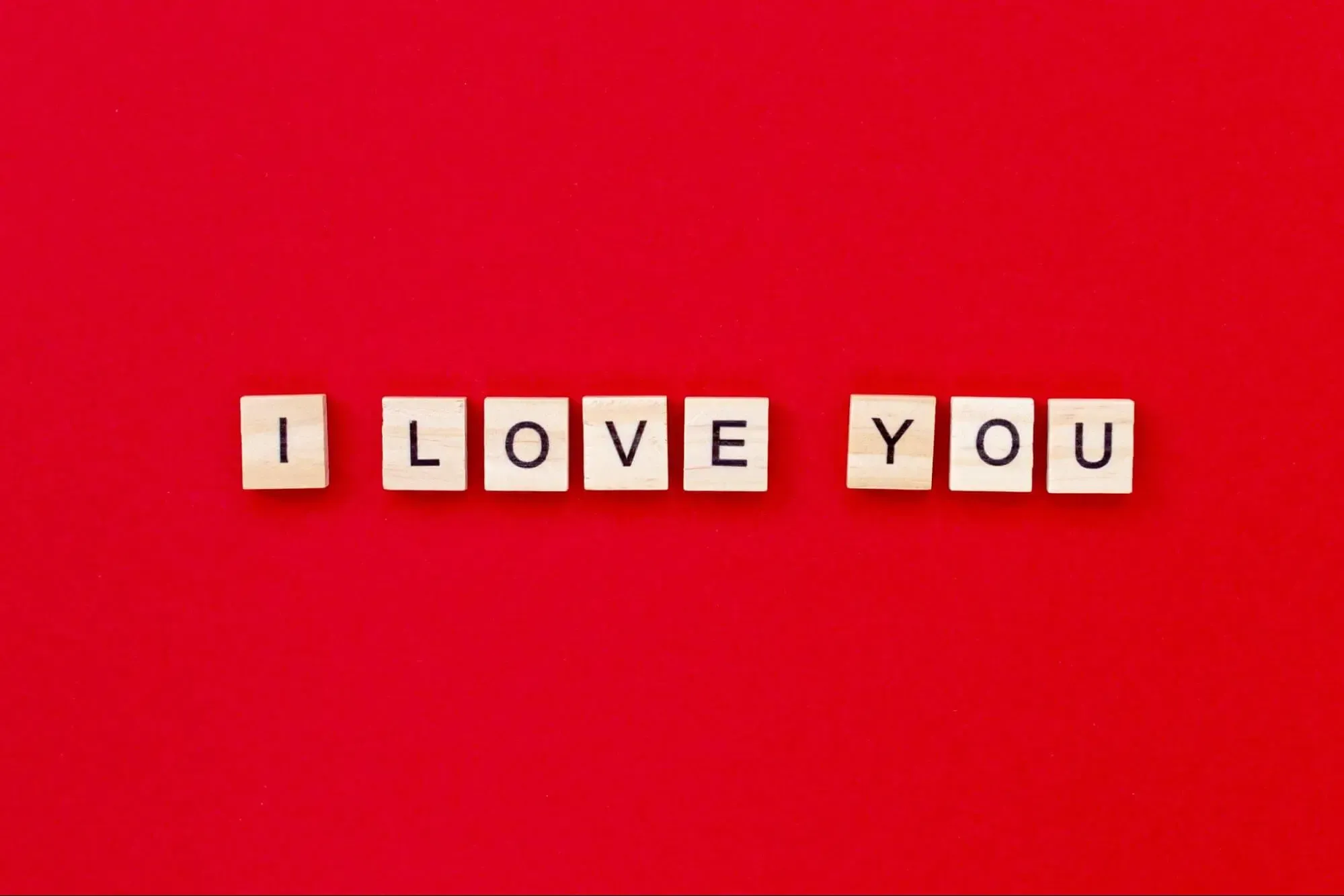 imagen de te quiero en ingles